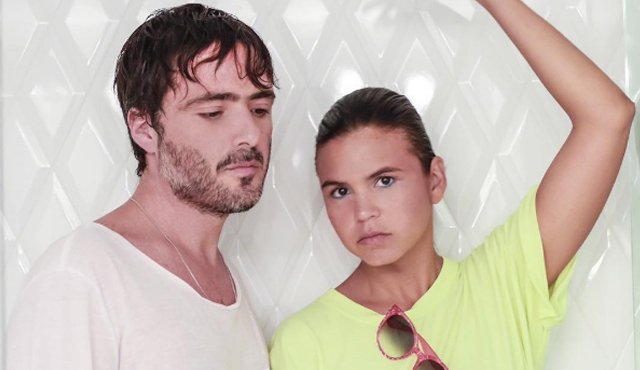 Simón Mejía y Li Saumet, bajista y vocalista de Bomba Estéreo, respectivamente. Instagram
