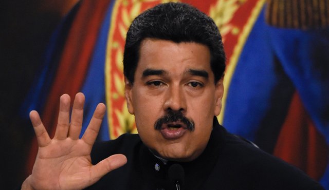 Nicolás Maduro, presidente de Venezuela. AFP