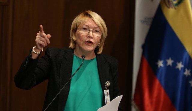 Ortega, una chavista que rompió con el gobierno de Maduro, burló la prohibición de salir de Venezuela que le impuso el máximo tribunal. AFP