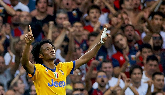 Entre la Juventus y el Génova en el estadio de Marassi siempre ocurren cosas interesantes. AFP