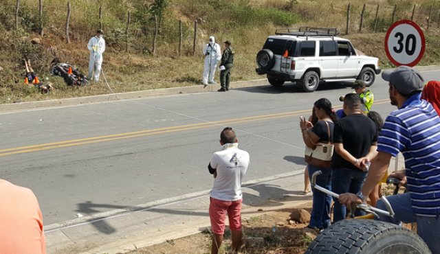 Accidente de tránsito. Cristian Herrera