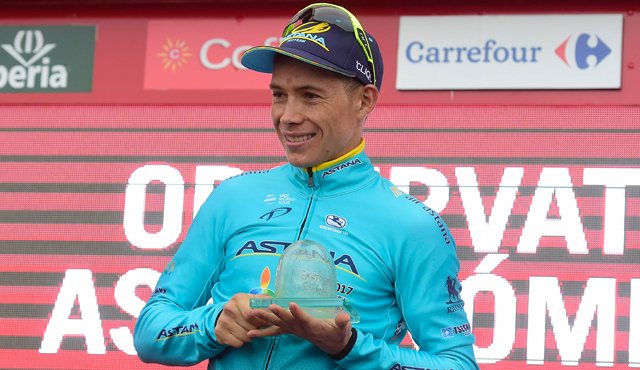Miguel Ángel López, ciclista colombiano. AFP