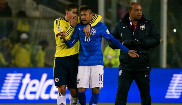 Colombia no ha podido derrotar a Brasil en eliminatorias. Archivo