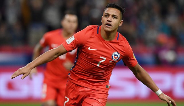 Alexis Sánchez, según los chilenos, ha bajado su rendimiento con la selección nacional. Archivo