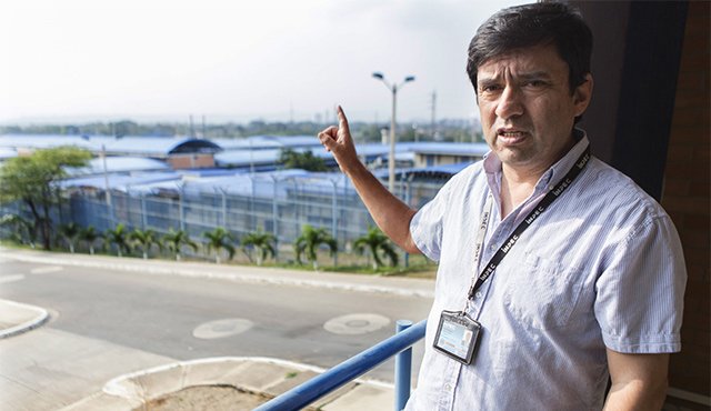El coronel (r) Germán Ricardo Ricaurte Tapia, estuvo al frente del penal de Cúcuta desde el 27 de abril de 2015. Archivo
