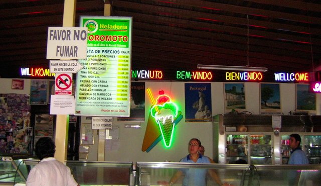 La heladería de Manuel Da Silva fue inaugurada en 1981 y se caracterizó por ofrecer más de 800 sabores: aguacate, fríjoles, pulpo, entre otros. Internet | Referencial