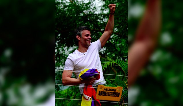 Voluntad Popular (VP), partido de Leopoldo López, también desmintió "categóricamente a Nicolás Maduro en sus afirmaciones". AFP