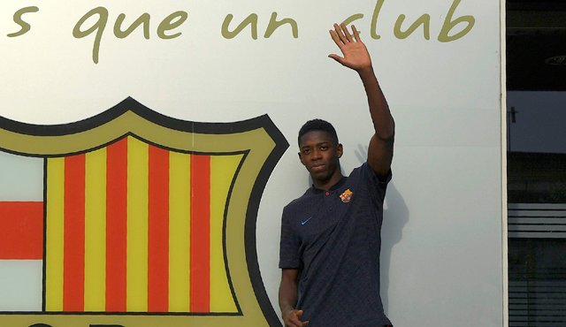 Dembélé fue operado con éxito del muslo izquierdo Archivo