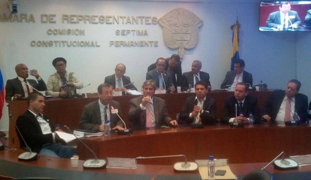 Los miembros de Confadicol estuvieron presentes en los diferentes debates de la ley que les reconoce sus prestaciones, con el fin de evitar que naufragara en el intento. Cortesía
