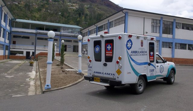 Las autoridades de salud aguardan los resultados de las necropsias de los dos abuelos fallecidos, uno de ellos en el hospital de Pamplona, para confirmar si se trata de AH3N2. Archivo
