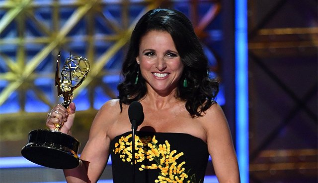 Julia Louis-Dreyfus es protagonista de la serie televisiva de sátira política "Veep". AFP