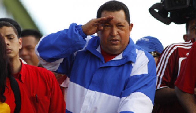 El presidente Hugo Chávez, que el sábado visitó a San Cristóbal, se refirió al presunto mercenario norteamericano capturado en Táchira. (Foto Schneyder Mendoza / La Opinión)