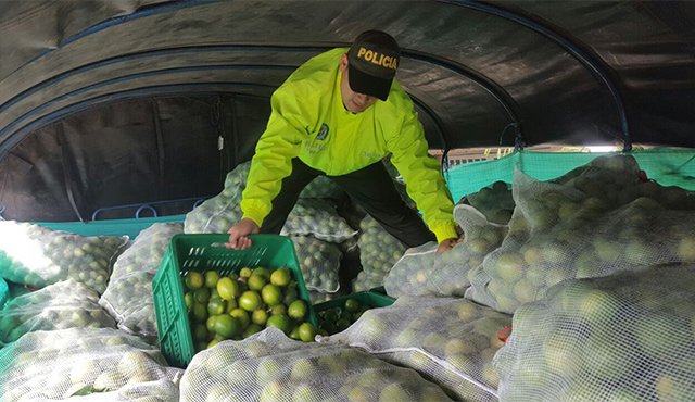 Las autoridades reiteran el llamado a la comunidad para que no apoye el contrabando. Cortesía