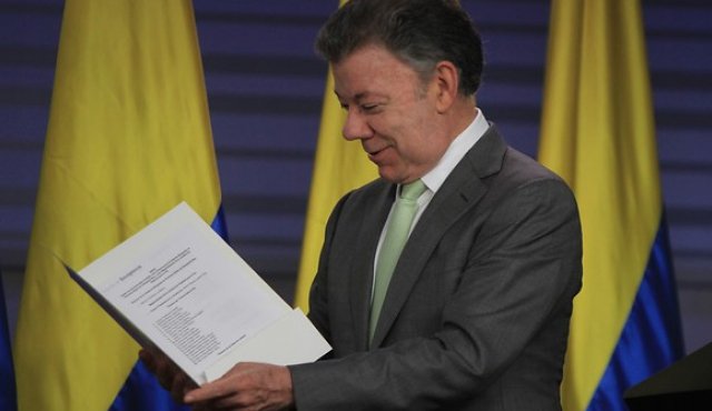 Presidente Juan Manuel Santos. Colprensa