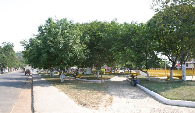 Parque de San Vicente del Caguán. Colprensa
