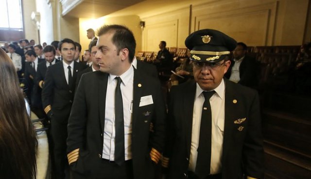 Pilotos de Avianca. Colprensa