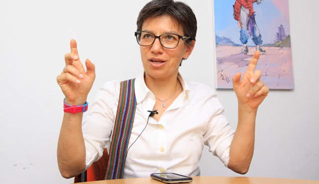 Claudia López, senadora y candidata presidencial. Archivo
