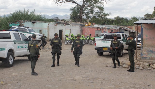 Controles de la Policía en La Parada, Villa del Rosario. Archivo La Opinión