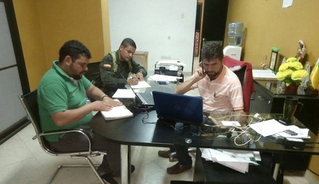 El alcalde de Cucutilla, Rosendo Ortega, orientó el consejo de seguridad que se cumplió en el municipio para tomar medidas ante la llegada masiva de venezolanos. Cortesía