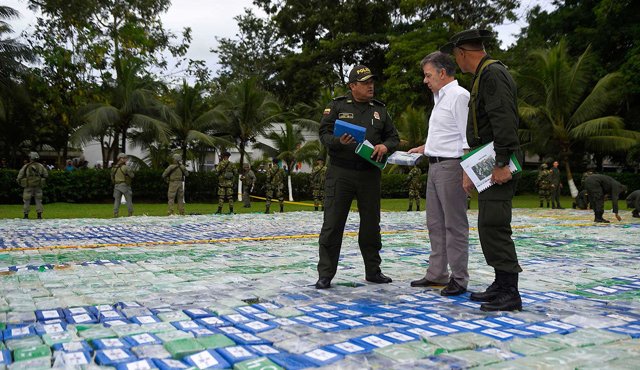 La cantidad de cocaína incautada al ‘Clan del Golfo’ se incrementó de 12 a 13, 4 toneladas, la más alta en Colombia. Colprensa