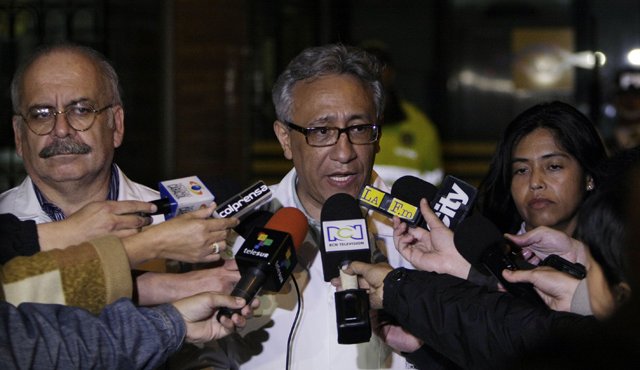 El director de Medicinal Legal Carlos Valdés señaló que la causa de muerte obedece a un daño vascular severo a nivel del tórax. Por el crimen es señalado el Eln. Colprensa