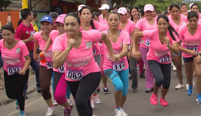Este sábado se llevará a cabo la carrera por y para la mujer en Cúcuta. Archivo La Opinión