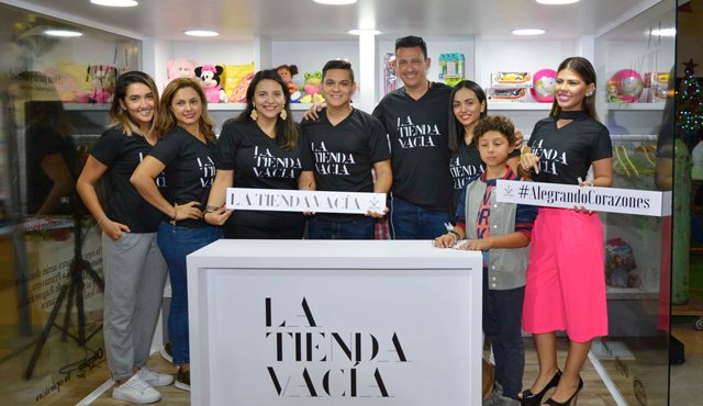 ‘La Tienda Vacía’ un espacio para donar prendas usadas que se transformarán en sonrisas y nuevas oportunidades. El hashtag que se pondrá de moda será #AlegrandoCorazones. Edinsson Figueroa