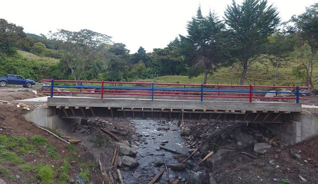 En la zona en donde está el nuevo puente convergen 10 veredas, las cuales son las mayores productoras de leche del municipio. Cortesía