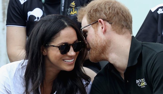 Enrique de Inglaterra y Meghan Markle. AFP
