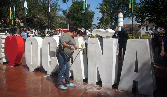 La campaña fue coordinada por la oficina de espacio público, la Empresa de Servicios Públicos (Espo) y el área operativa de Tránsito Cortesía