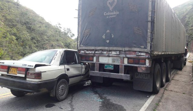 En el sector de Monte Redondo, Ábrego, una persona perdió la vida en un accidente de tránsito. Cortesía