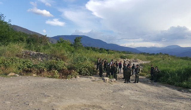 Foto referencial de la Policía Metropolitana de Cúcuta en operaciones en las trochas de La Parada. La Opinión