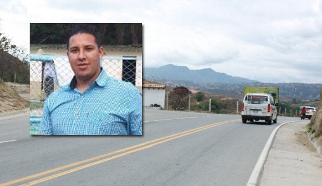 En el acciedente falleció el cabo segundo Cristian Pérez Duitama. Archivo particular