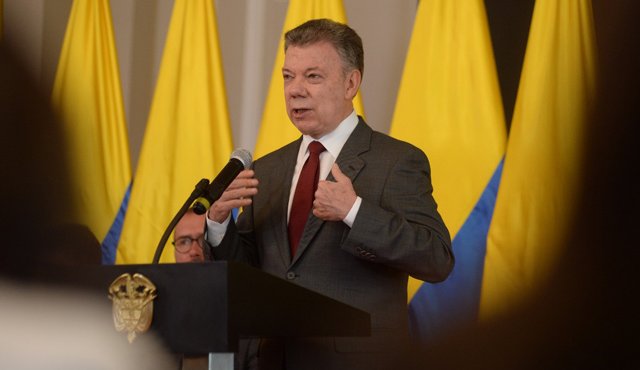 Juan Manuel Santos, presidente de Colombia. Colprensa