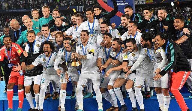 El Real Madrid, con su victoria ante Gremio, consolidó su primer puesto en el ranquin de títulos del Mundial de Clubes con su sexta corona. Cortesía