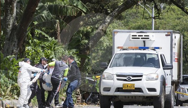 Dos de las víctimas tenían antecedentes penales por homicidio, hurto y porte ilegal de armas de fuego. Colprensa
