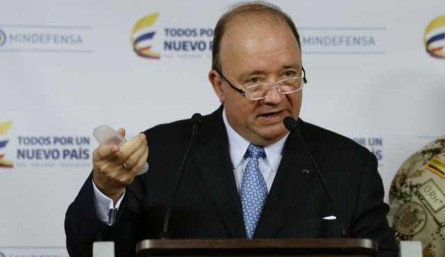 Luis Carlos Villegas, ministro de Defensa. Colprensa