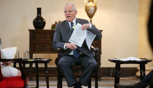 Pedro Pablo Kuczynski, presidente de Perú. AFP