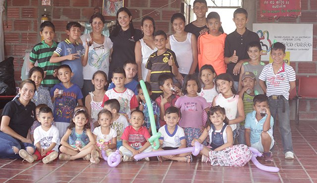 La actividad se llevó a cabo de forma simultánea en tres sectores de Cúcuta, donde hace presencia la Fundación Fósforos. Cortesía