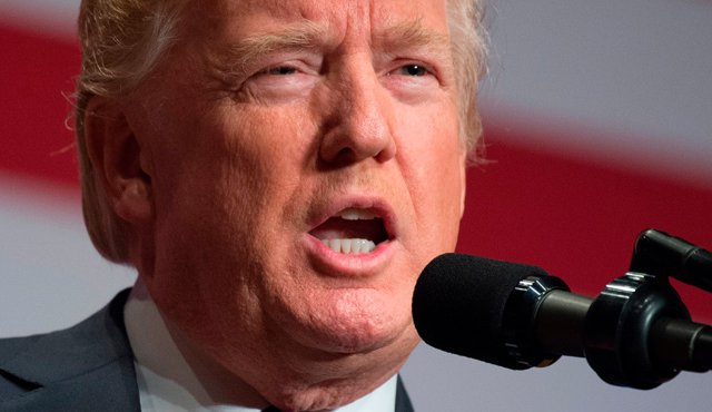 Donald Trump, presidente de Estados Unidos. AFP