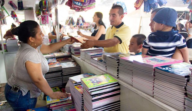 $1.700 pesos es el precio de los cuadernos más económicos. Alfredo Estévez