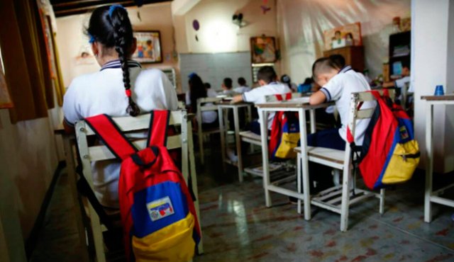 La situación se presenta tanto en colegios públicos como en instituciones privadas de la zona fronteriza. Cortesía