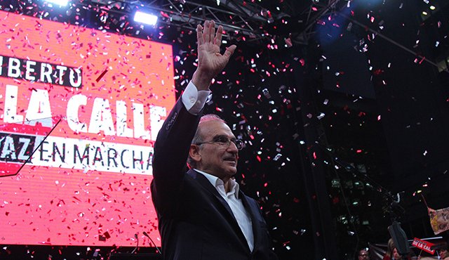 El candidato liberal, Humberto de la Calle, presentó las propuestas con las que pretende gobernar a Colombia en los próximos cuatro años. Colprensa