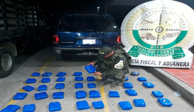 La droga está valorada en más de 10 millones de pesos. Policía Nacional