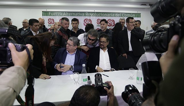 Los candidatos cuestionados de las Farc son: Iván Márquez, Pablo Catatumbo, Victoria Sandino, quienes aspiran al Senado, como también Jesús Santrich y Fabían Ramírez, entre otros. Colprensa
