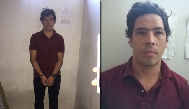 Cristian Camilo Bellón Galindo, señalado por las autoridades como autor material del atentado con explosivos contra la estación de Policía de San José. Colprensa