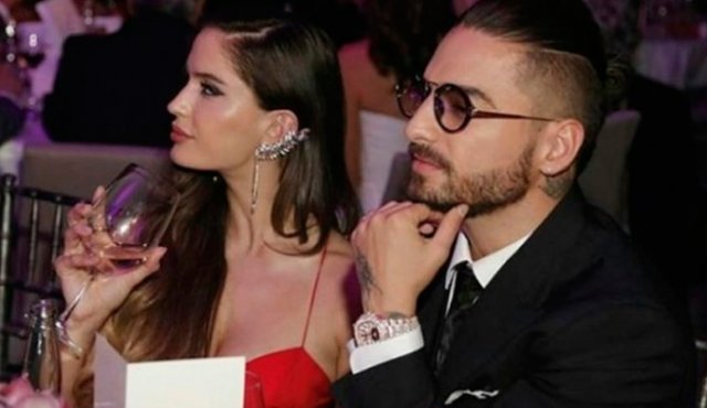 Maluma y su novia. @xomissnatalia
