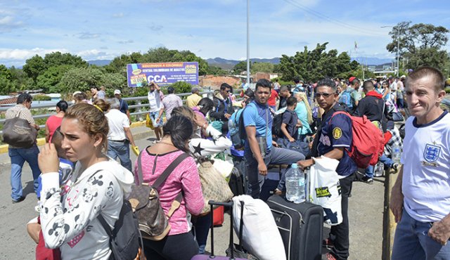 Con esta decisión, Venezuela espera mayores controles en la frontera, especialmente en la salida de inmigrantes. Archivo