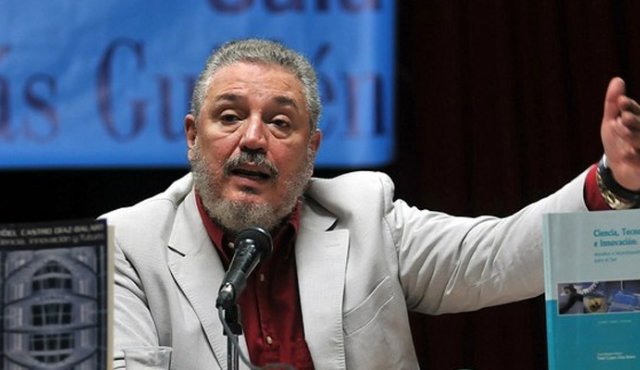 Fidel Castro Díaz-Balart, hijo mayor del fallecido expresidente cubano Fidel Castro Ruz. AFP