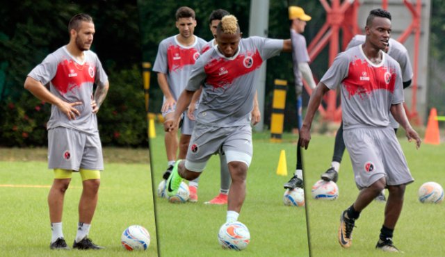 Los futbolistas motilones siguen trabajando en su acondicionamiento físico para el arranque del torneo. Mario Caicedo